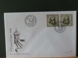 107/059A  FDC    LUX  1998 - FDC