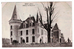 03 ALLIER BOST Château De Beaumont Plan Peu Courant - Other & Unclassified