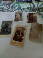 Lot De 5 Photographies Militaire Vers 1890. A 1918 - Sin Clasificación
