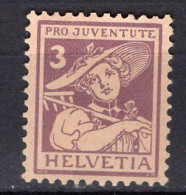 T3587 - SUISSE SWITZERLAND Yv N°151 (*) Pro Juventute - Neufs