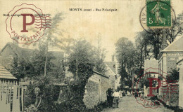 FRANCIA. FRANCE. MONTS LA RUE PRINCIPALE - Andere & Zonder Classificatie