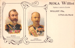 59-POIX-DU-NORD- CARTE PUB- MOKA WILLIOT ET FILS -RUSSIE Gel KOUROPATKINE - JAPON Gel KODAMA - Andere & Zonder Classificatie