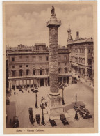 Roma: OLDTIMER CARS/AUTO'S, FIAT Etc. 1920's-1930's, HORSES & COACHES  - Piazza Colonna - (Italia) - Voitures De Tourisme