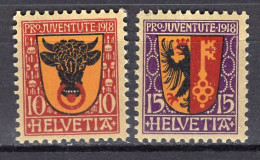 T3591 - SUISSE SWITZERLAND Yv N°168/69 ** Pro Juventute - Neufs