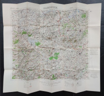 Carte Topographique Militaire UK War Office 1917 World War 1 WW1 Hazebrouck Ieper Poperinge Armentieres Cassel Kemmel - Mapas Topográficas