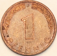 Germany Federal Republic - Pfennig 1974 J, KM# 105 (#4466) - 1 Pfennig