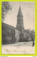 03 CERILLY Vers Bourbon L'Archambault L'Eglise En 1905 VOIR DOS Non Séparé - Autres & Non Classés