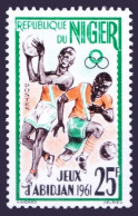 Niger 1962 Mint Hinged, Basketball & Soccer, Sports - Basketbal