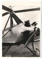 Fotografie Unbekannter Fotograf Und Ort, Flugzeug Focke-Wulf C.20 Mit Kenn. G-ABGB, Hubschrauber  - Aviation