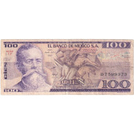 Mexique, 100 Pesos, 1981-01-27, KM:74a, B - Mexiko