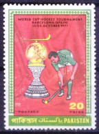 Pakistan 1971 MNH, First World Cup Hockey Tournament Spain, Sports - Hockey (Veld)