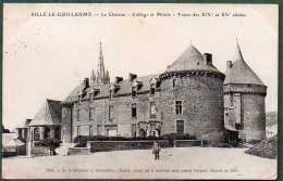 72 - SILLE-le-GUILLAUME - Le Château - Collège Et Mairie - Sille Le Guillaume