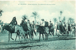 ALGERIE - ALGER - 36 - Scènes Indigènes - Goums - Collection Régence E. L. édit. Alger (Leroux) - Alger
