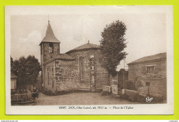 43 JAX Vers Le Puy En Velay N°10097 Place De L'Eglise Enfants Vers Monument à Gauche VOIR DOS - Le Puy En Velay