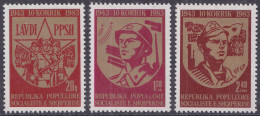 Albania, 1983, 40th Anniversary Of The People's Army - Albania