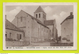 03 COULEUVRE Vers Bourbon L'Archambault N°3667 Eglise Drapeaux Vers Le Monument VOIR DOS - Bourbon L'Archambault