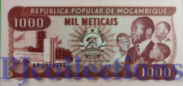 MOZAMBIQUE 1000 METICAIS 1983 PICK 132a UNC - Mozambique