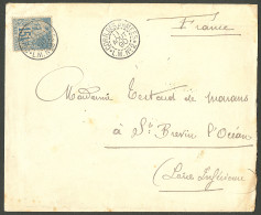 Lettre No 51, Obl Cad "Corr. Des Armées/L.M. N°2" Août 90 Sur Enveloppe Pour La France. - TB - Autres & Non Classés