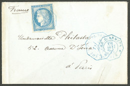 Lettre Cad Octog. Bleu "Corr. D'Armées/Hue" Mai 77 Sur CG 23, Sur Enveloppe Pour Paris. - TB. - R - Autres & Non Classés