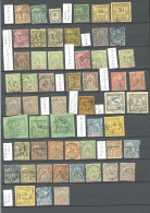 Collection. 1884-1903 (Poste, Taxe), Obl Choisies Et Petits Bureaux Entre Abymes Et Vieux-Habitants. - TB - Other & Unclassified