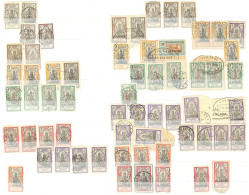 Collection. 1914-1946, Doubles Et Obl Choisies. - TB - Autres & Non Classés