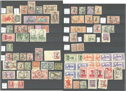 Collection. 1907-1945 (Poste, PA, Taxe), Obl Choisies De Petits Bureaux Du Tonkin Entre Backan Et Yen-Minh. - TB Ou B - Sonstige & Ohne Zuordnung