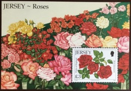 Jersey 2010 Roses Minisheet MNH - Rose