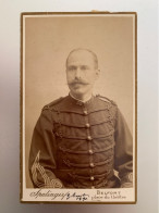 MILITAIRE CDV Spalinger à Belfort - Antiche (ante 1900)