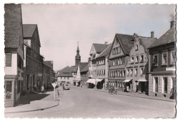 Fotografie Fritz Lauterbach, Fürth I. B., Ansicht Gunzenhausen, Blick In Die Gerberstrasse Gen Kirche  - Places