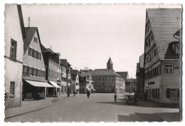 Fotografie Fritz Lauterbach, Fürth I. B., Ansicht Gunzenhausen, Blick Auf Den Markt Ecke Zur Promenade  - Places