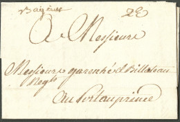 Lettre Bayenet (Jamet N°1). Lettre Avec Texte Daté Du 10 Juin 1781 Pour Port Au Prince. - TB. - R - Haití