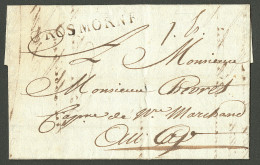 Lettre Gros Morne (Jamet N°1). Lettre Avec Texte Daté Du 25 Mai 1789 Pour Le Cap. - TB. - Haiti