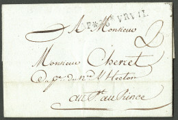 Lettre Cap * 28 VRVIL (avril) (Jamet N°15). Lettre Avec Texte Daté Du 28 Avril 1791 Pour Port Au Prince. TB. - R. - Haiti