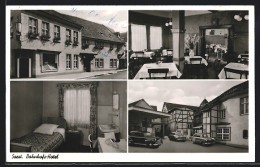 AK Soest, Ansichten Des Bahnhofs-Hotel  - Soest