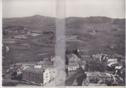 CPSM VERNOUX LE TEMPLE ET LES ECOLES - Vernoux