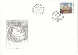 FDC SLOVAKIA 642 - Châteaux