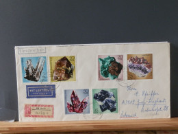 107/081A  LETTRE DDR    RECOMM. 1973 - Storia Postale