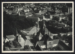 AK Fulda, Orig. Fliegeraufnahme, Teilansicht  - Fulda