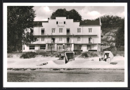 AK Grömitz, Hotel Miramar Mit Strandpartie  - Grömitz