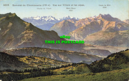 R598329 Sommet Du Chamossaire. Vue Sur Villars Et Les Alpes. Phototypie Co - Welt