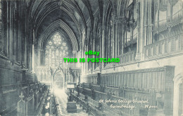 R598333 Cambridge. St. John College Chapel. Wyndham Series. 1905 - Welt