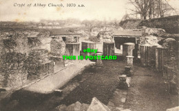 R595356 Crypt Of Abbey Church. A. D. 1070. St. Augustine College - Welt