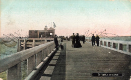 BELGIQUE - Ostende - L'estacade - Carte Postale Ancienne - Oostende