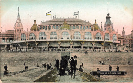 BELGIQUE - Ostende - Le Kursaal - Face - Animé - Carte Postale Ancienne - Oostende