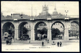 LAUSANNE - Le Grand Pont - Viaggiata 1906 - Rif. 00168 - Lausanne