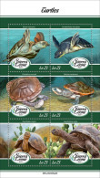 Sierra Leone 2023, Animals, Turtle, 6val In BF - Tortugas