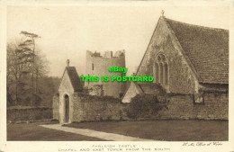 R598364 Farleigh Castle. Chapel And East Tower From The South. John Swain. H. M. - World