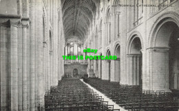 R595387 Norwich Cathedral. Nave E. Photochrom. Grano Series - World