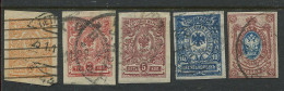 Russia:Used Stamps Coat Of Arms, 1908 - Usados