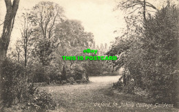 R598761 Oxford. St. John College Gardens. F. Frith. No. 26922. 1907 - World